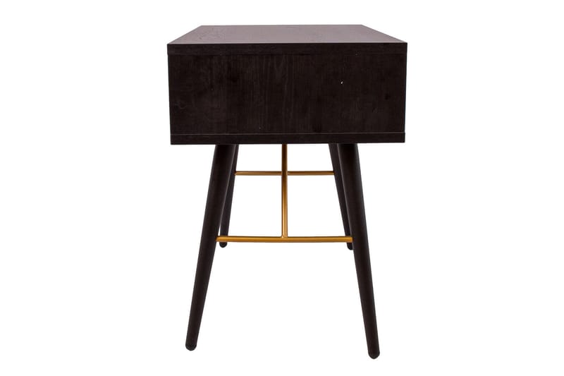 Luxemburg Nattbord Svart/Kobber - Møbler - Bord - Avlastningsbord - Sengebord & nattbord