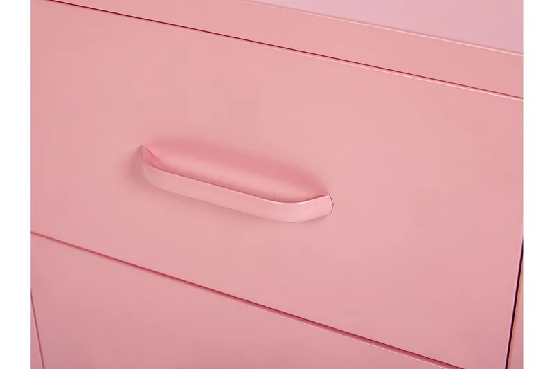 Malavin Nattbord 43 cm - Stål/Rosa - Møbler - Bord - Avlastningsbord - Sengebord & nattbord