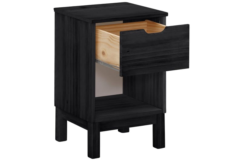 Masoomi Nattbord 38x35 cm - Svart - Møbler - Bord - Avlastningsbord - Sengebord & nattbord
