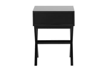 Mondejar Nattbord 40 cm med Oppbevaring Skuff - Svart - Møbler - Bord - Avlastningsbord - Sengebord & nattbord