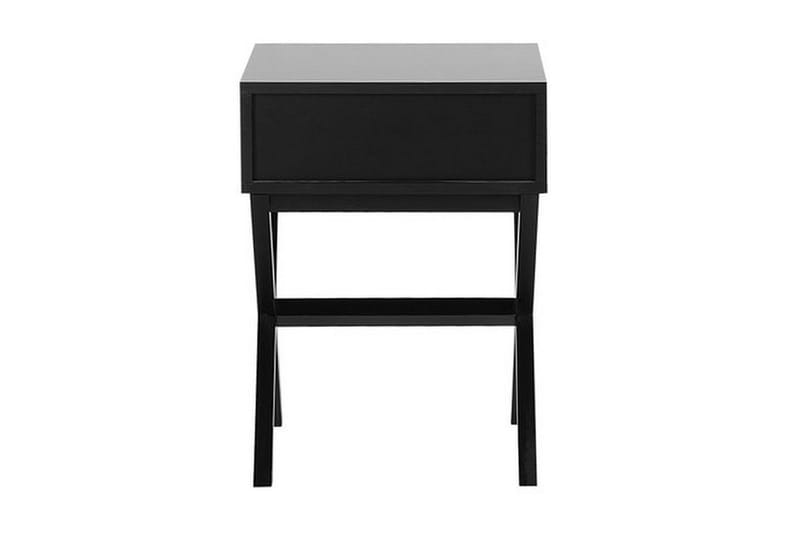 Mondejar Nattbord 40 cm med Oppbevaring Skuff - Svart - Møbler - Bord - Avlastningsbord - Sengebord & nattbord