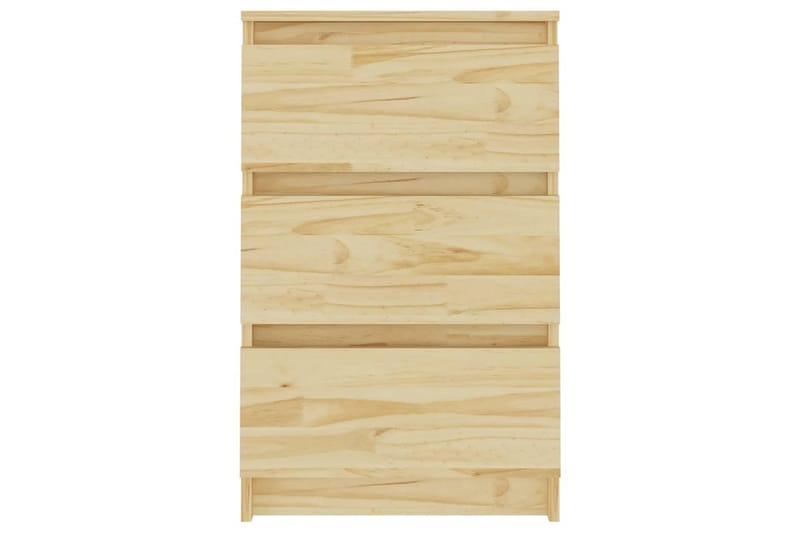 Nattbord 2 stk 40x29,5x64 cm heltre furu - Brun - Møbler - Bord - Avlastningsbord - Sengebord & nattbord