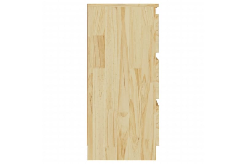 Nattbord 2 stk 40x29,5x64 cm heltre furu - Brun - Møbler - Bord - Avlastningsbord - Sengebord & nattbord
