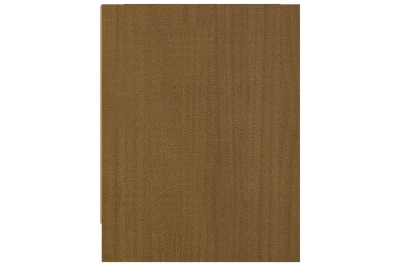 Nattbord 2 stk 40x30,5x40 cm heltre furu honningbrun - Brun - Møbler - Bord - Avlastningsbord - Sengebord & nattbord