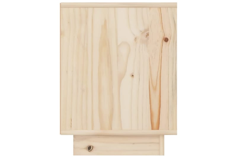 Nattbord 2 stk 40x30x40 heltre furu - Brun - Møbler - Bord - Avlastningsbord - Sengebord & nattbord