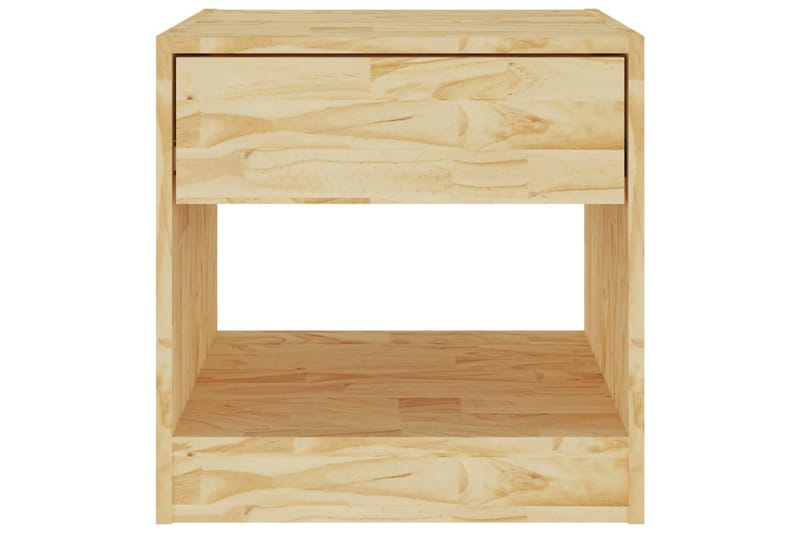 Nattbord 2 stk 40x31x40 cm heltre furu - Brun - Møbler - Bord - Avlastningsbord - Sengebord & nattbord