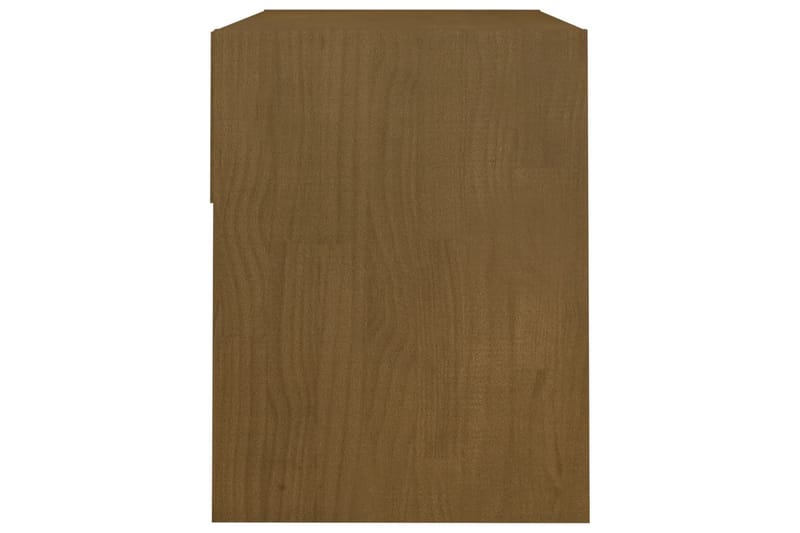Nattbord 2 stk 40x31x40 cm heltre furu honningbrun - Brun - Møbler - Bord - Avlastningsbord - Sengebord & nattbord