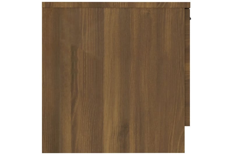 Nattbord 2 stk brun eik 40x39x40 cm - Brun - Møbler - Bord - Avlastningsbord - Sengebord & nattbord