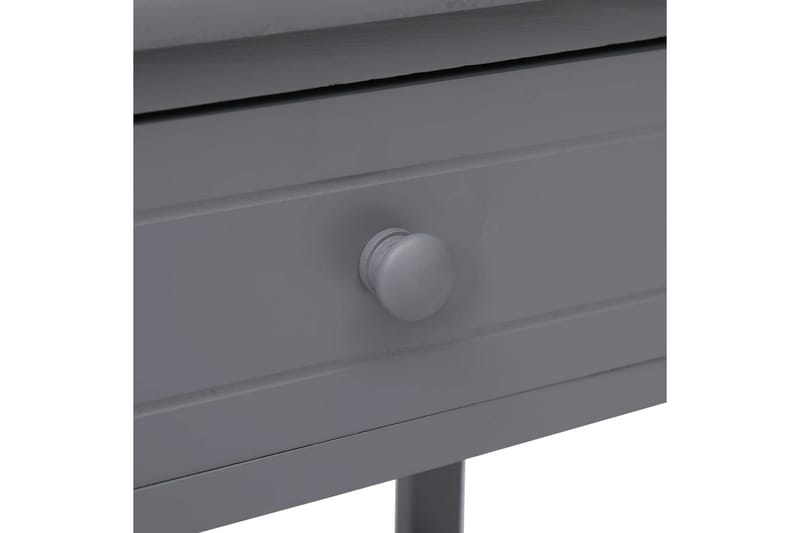 Nattbord 2 stk grå 40x29x42 cm keisertre - Grå - Møbler - Bord - Avlastningsbord - Sengebord & nattbord