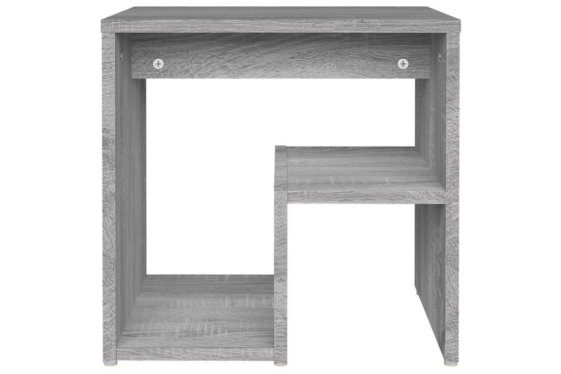 Nattbord 2 stk grå sonoma 40x30x40 cm konstruert tre - Grå - Møbler - Bord - Avlastningsbord - Sengebord & nattbord