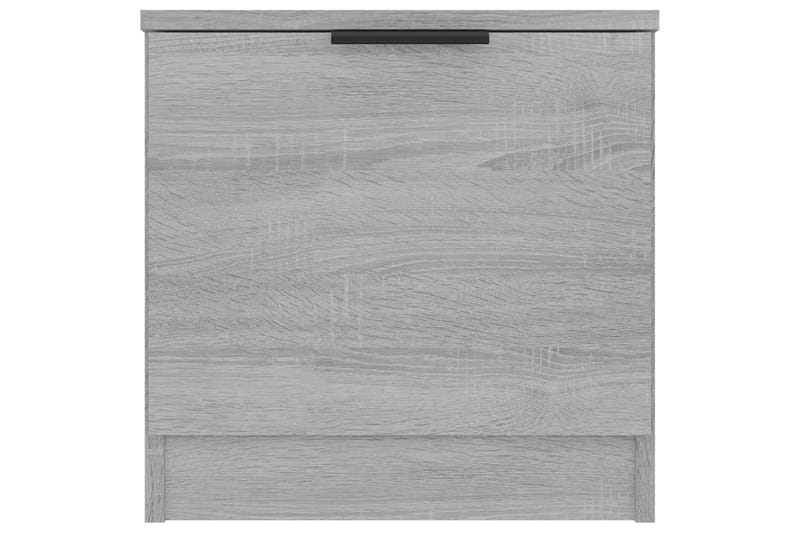 Nattbord 2 stk grå sonoma 40x39x40 cm - Grå - Møbler - Bord - Avlastningsbord - Sengebord & nattbord