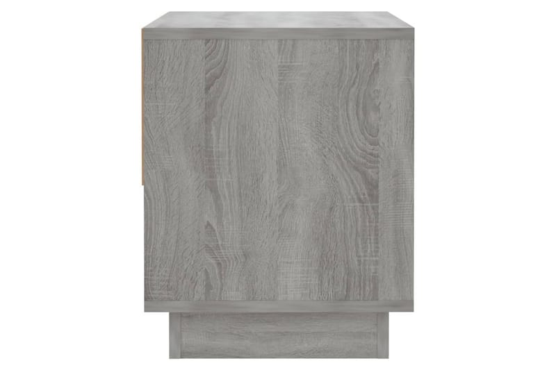 Nattbord 2 stk grå sonoma eik 45x34x44 cm sponplate - Grå - Møbler - Bord - Avlastningsbord - Sengebord & nattbord