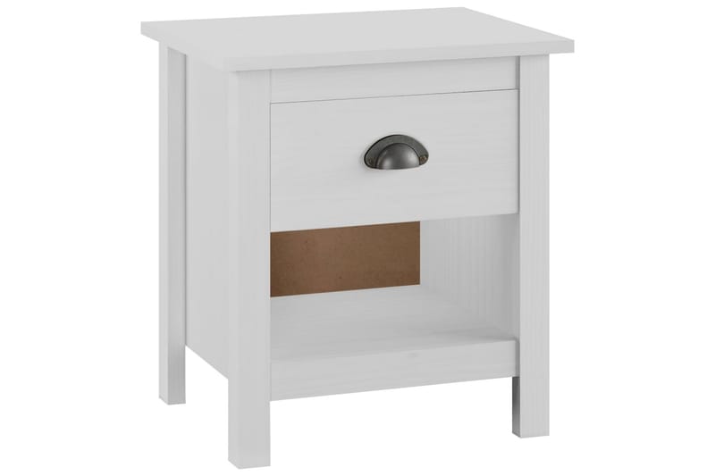 Nattbord 2 stk Hill Range 46x35x49,5 cm heltre furu - Møbler - Bord - Avlastningsbord - Sengebord & nattbord
