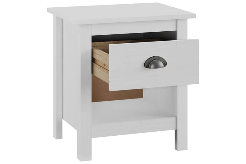Nattbord 2 stk Hill Range 46x35x49,5 cm heltre furu - Møbler - Bord - Avlastningsbord - Sengebord & nattbord