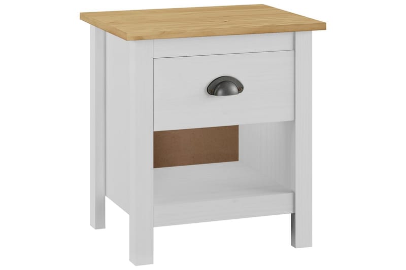 Nattbord 2 stk Hill Range 46x35x49,5 cm heltre furu - Møbler - Bord - Avlastningsbord - Sengebord & nattbord