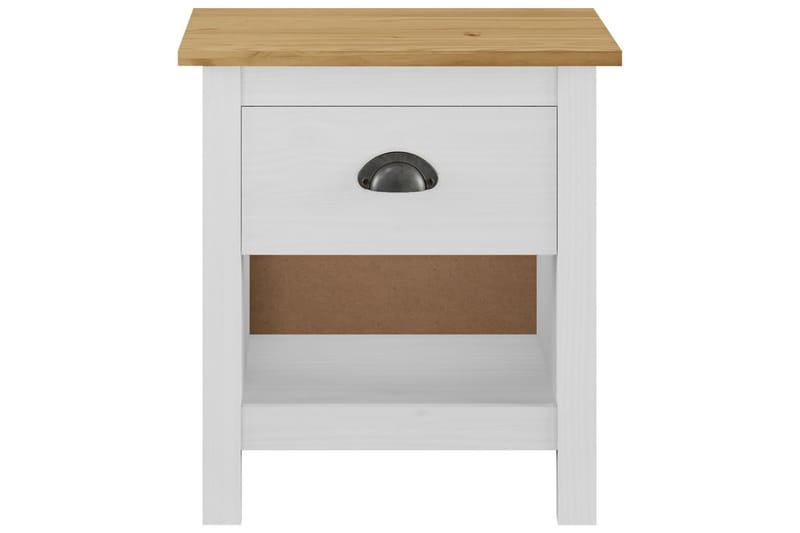 Nattbord 2 stk Hill Range 46x35x49,5 cm heltre furu - Møbler - Bord - Avlastningsbord - Sengebord & nattbord