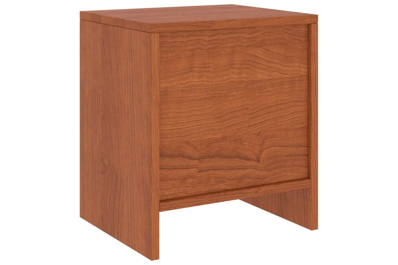 Nattbord 2 stk honningbrun 35x30x40 cm heltre furu - Brun - Møbler - Bord - Avlastningsbord - Sengebord & nattbord