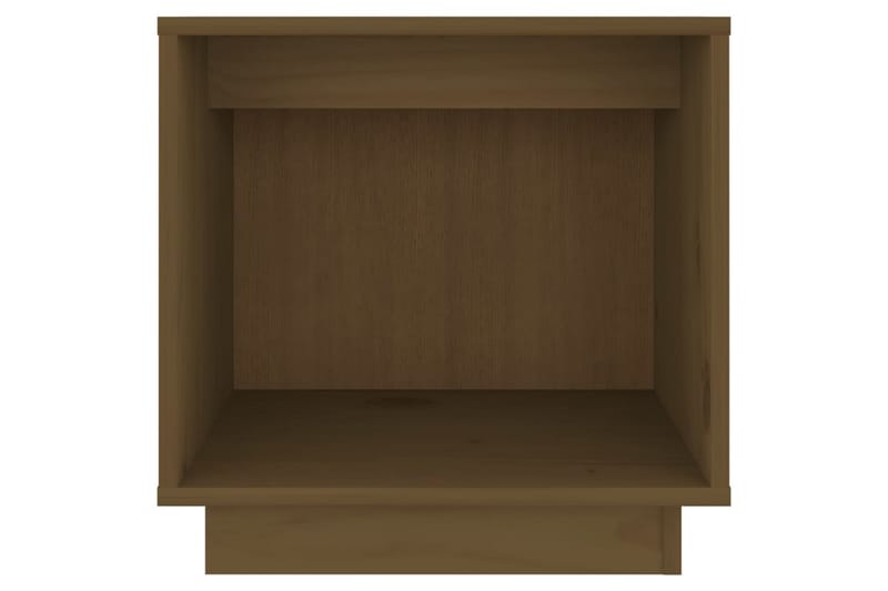 Nattbord 2 stk honningbrun 40x30x40 cm heltre furu - Brun - Møbler - Bord - Avlastningsbord - Sengebord & nattbord