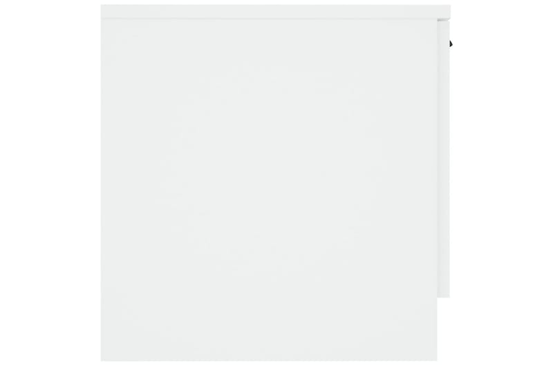 Nattbord 2 stk hvit 40x39x40 cm - Hvit - Møbler - Bord - Avlastningsbord - Sengebord & nattbord