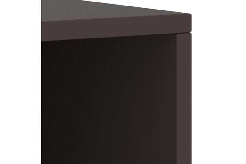 Nattbord 2 stk mørkebrun 35x30x40 cm heltre furu - Brun - Møbler - Bord - Avlastningsbord - Sengebord & nattbord
