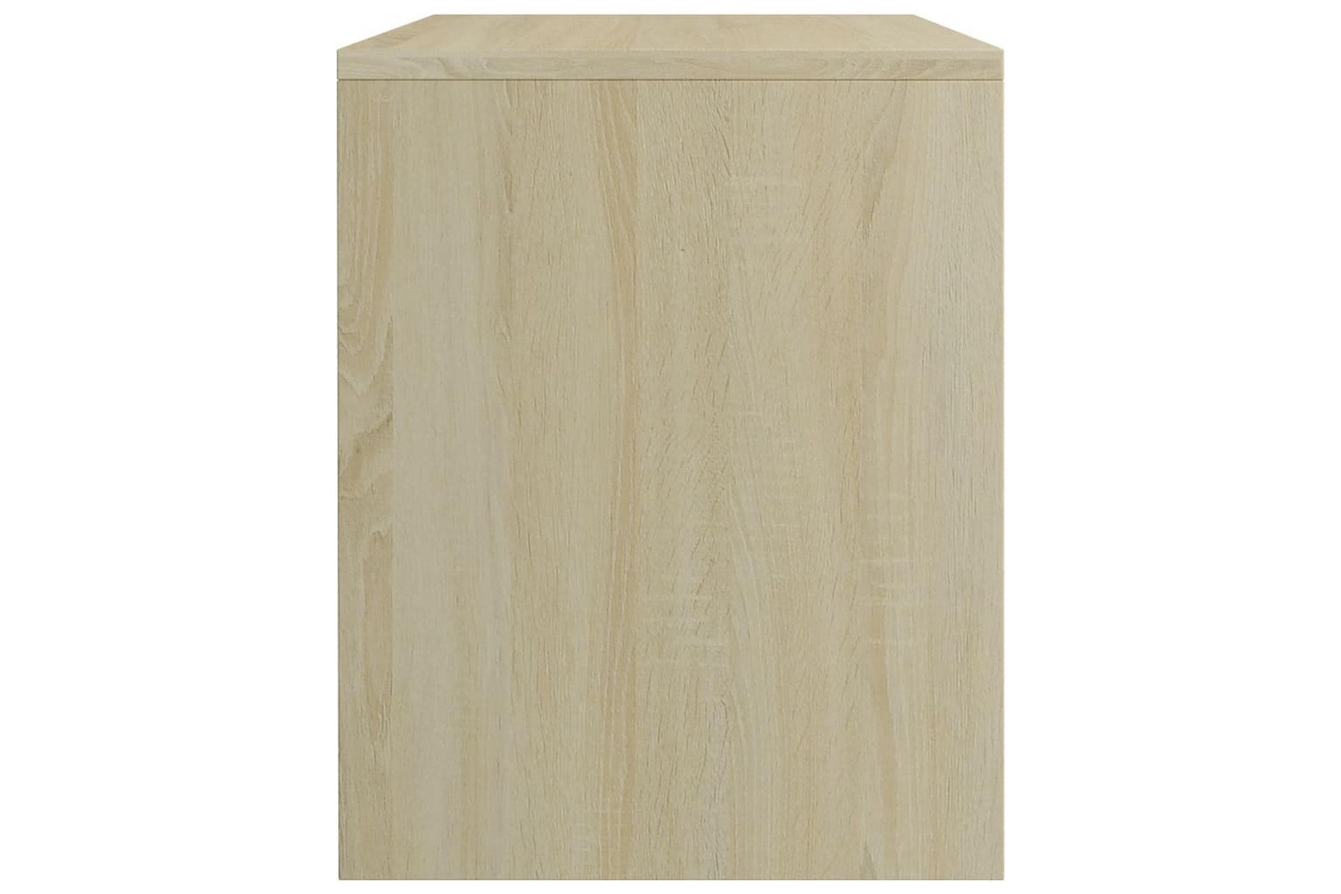 Nattbord 2 stk sonoma eik 40x30x40 cm sponplate - Brun - Møbler - Bord - Avlastningsbord - Sengebord & nattbord