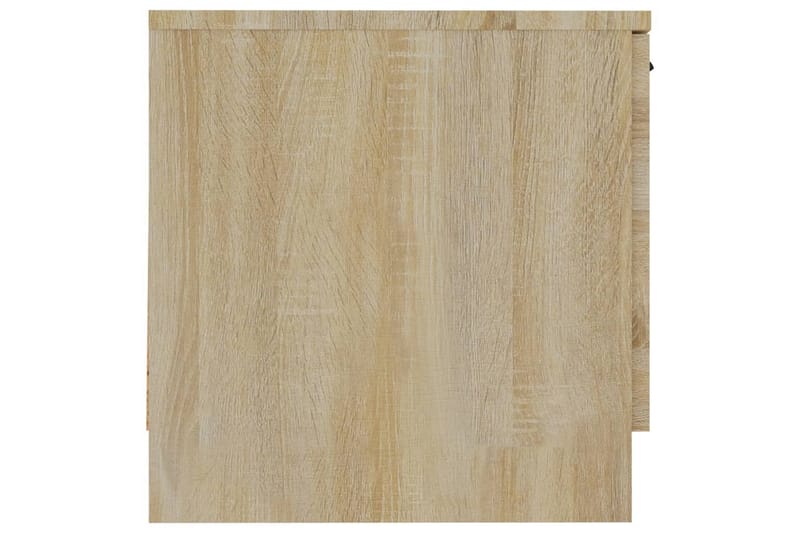Nattbord 2 stk sonoma eik 40x39x40 cm - Brun - Møbler - Bord - Avlastningsbord - Sengebord & nattbord