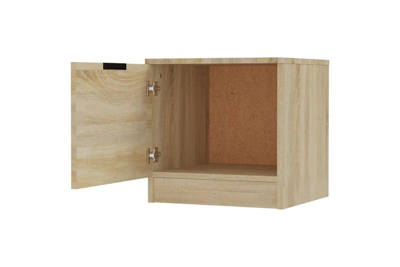 Nattbord 2 stk sonoma eik 40x39x40 cm - Brun - Møbler - Bord - Avlastningsbord - Sengebord & nattbord