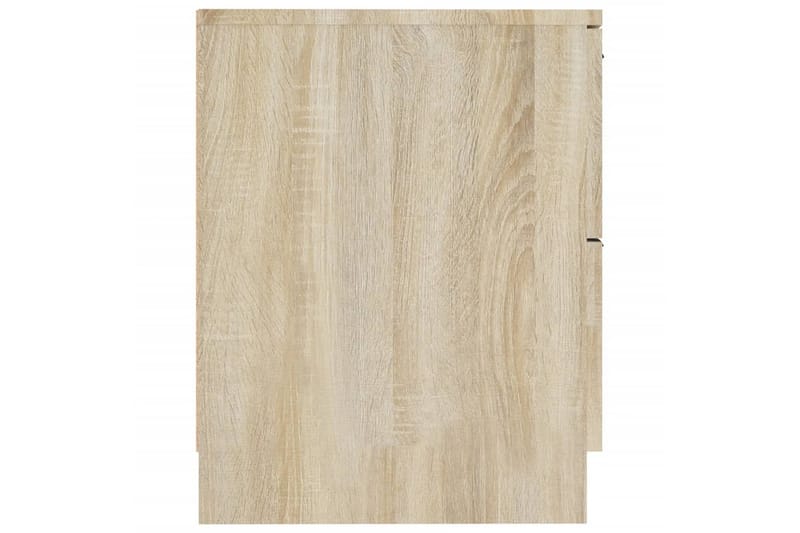 Nattbord 2 stk sonoma eik konstruert tre - Brun - Møbler - Bord - Avlastningsbord - Sengebord & nattbord