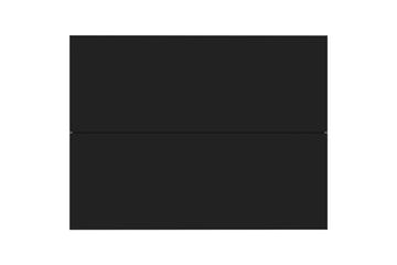 Nattbord 2 stk svart 40x30x30 cm sponplate - Svart - Møbler - Bord - Avlastningsbord - Sengebord & nattbord