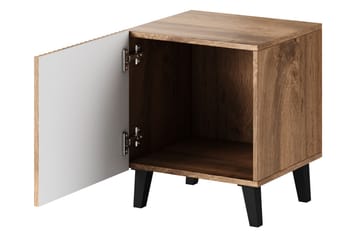 Nattbord 2-pk - Svart|Eik - Møbler - Bord - Avlastningsbord - Sengebord & nattbord