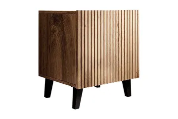 Nattbord 2-pk - Svart|Eik - Møbler - Bord - Avlastningsbord - Sengebord & nattbord