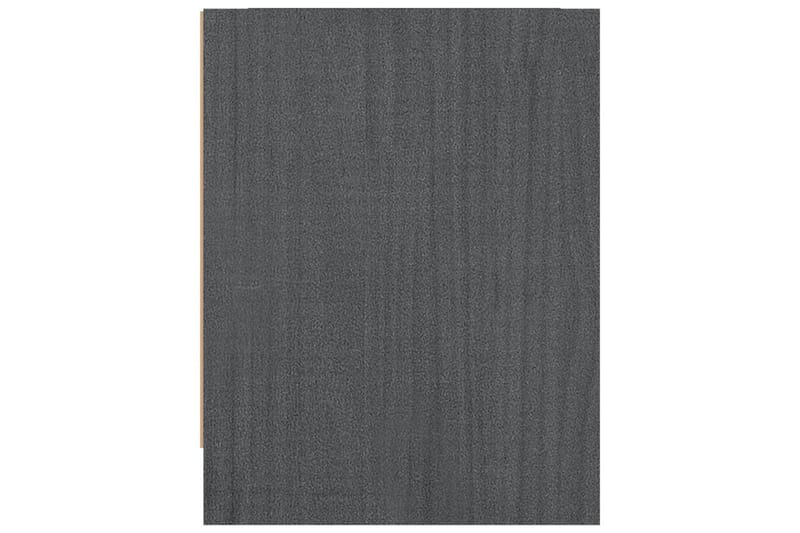 Nattbord 40x30,5x40 cm heltre furu grå - Grå - Møbler - Bord - Avlastningsbord - Sengebord & nattbord