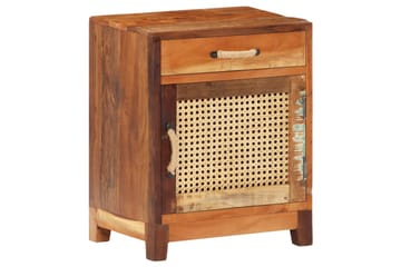 Nattbord 40x30x50 cm gjenvunnet heltre - Møbler - Bord - Avlastningsbord - Sengebord & nattbord