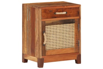 Nattbord 40x30x50 cm gjenvunnet heltre - Møbler - Bord - Avlastningsbord - Sengebord & nattbord