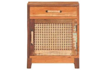 Nattbord 40x30x50 cm gjenvunnet heltre - Møbler - Bord - Avlastningsbord - Sengebord & nattbord
