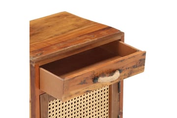 Nattbord 40x30x50 cm gjenvunnet heltre - Møbler - Bord - Avlastningsbord - Sengebord & nattbord