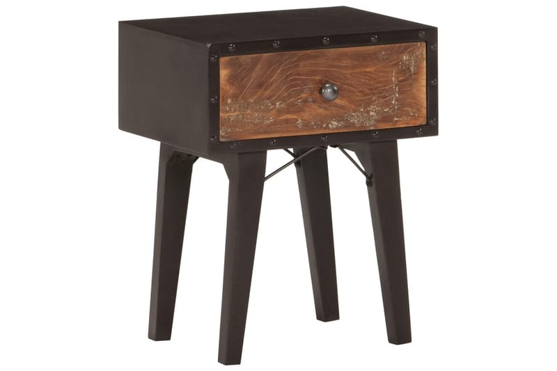 Nattbord 40x30x50 cm gjenvunnet heltre - Møbler - Bord - Avlastningsbord - Sengebord & nattbord