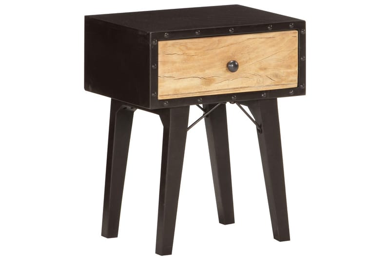 Nattbord 40x30x50 cm gjenvunnet heltre - Møbler - Bord - Avlastningsbord - Sengebord & nattbord