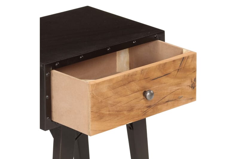 Nattbord 40x30x50 cm gjenvunnet heltre - Møbler - Bord - Avlastningsbord - Sengebord & nattbord