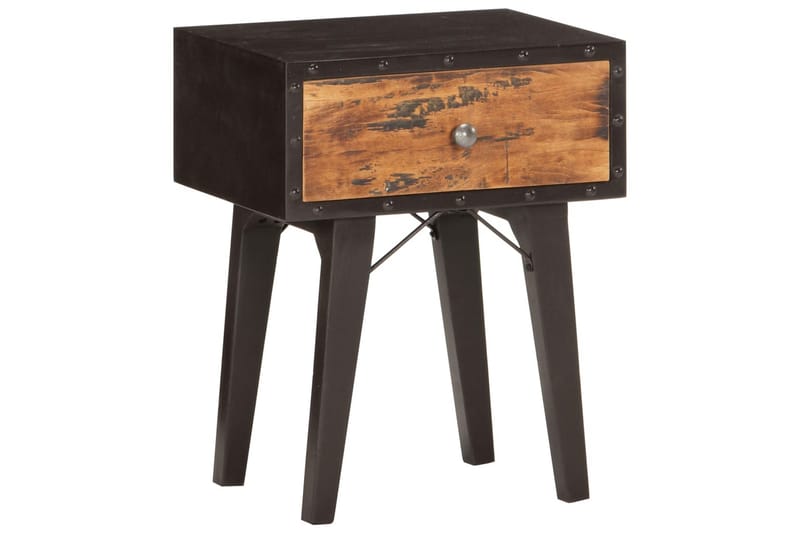 Nattbord 40x30x50 cm gjenvunnet heltre - Møbler - Bord - Avlastningsbord - Sengebord & nattbord