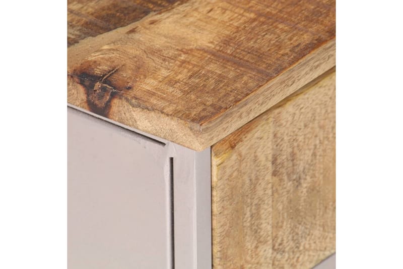 Nattbord 40x30x50 cm grovt mangotre - Brun - Møbler - Bord - Avlastningsbord - Sengebord & nattbord