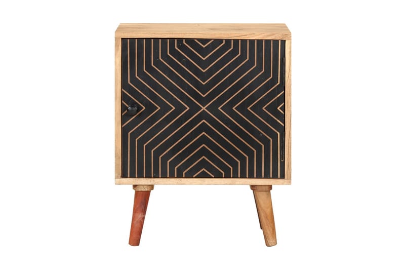 Nattbord 40x30x50 cm heltre akasie - Møbler - Bord - Avlastningsbord - Sengebord & nattbord