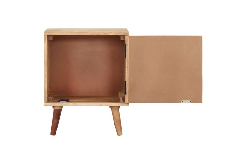 Nattbord 40x30x50 cm heltre akasie - Møbler - Bord - Avlastningsbord - Sengebord & nattbord