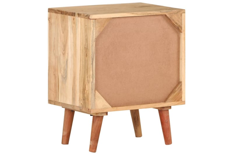 Nattbord 40x30x50 cm heltre akasie - Møbler - Bord - Avlastningsbord - Sengebord & nattbord