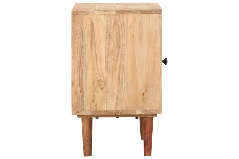 Nattbord 40x30x50 cm heltre akasie - Møbler - Bord - Avlastningsbord - Sengebord & nattbord