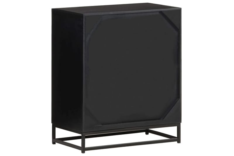 Nattbord 40x30x50 cm heltre mango - Svart - Møbler - Bord - Avlastningsbord - Sengebord & nattbord