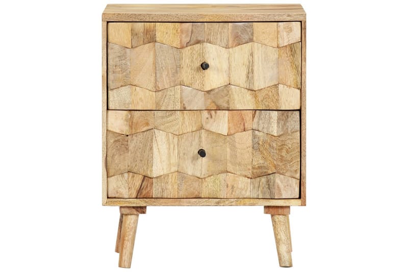 Nattbord 40x30x50 cm heltre mango - Møbler - Bord - Avlastningsbord - Sengebord & nattbord