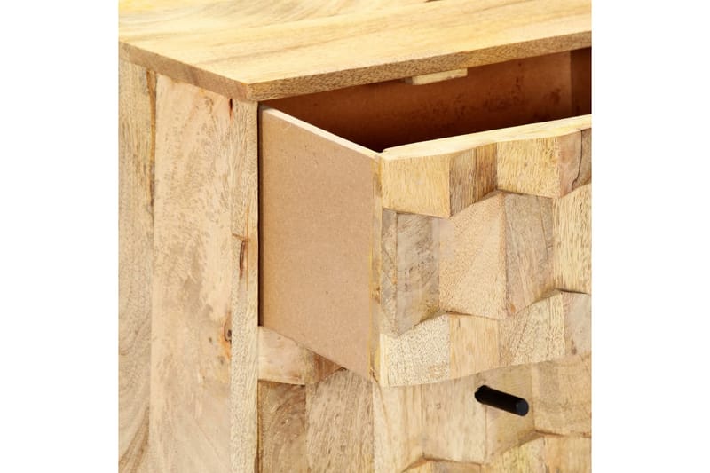 Nattbord 40x30x50 cm heltre mango - Møbler - Bord - Avlastningsbord - Sengebord & nattbord