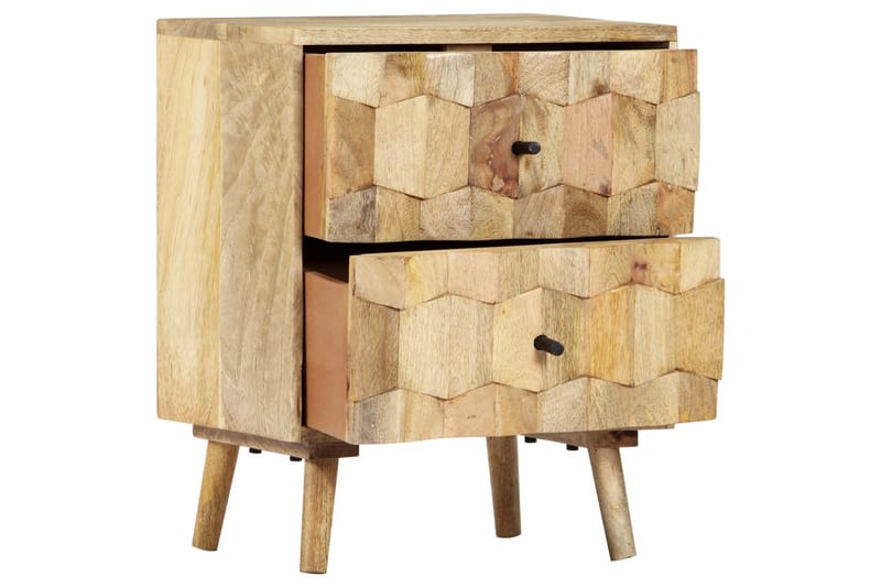 Nattbord 40x30x50 cm heltre mango - Møbler - Bord - Avlastningsbord - Sengebord & nattbord