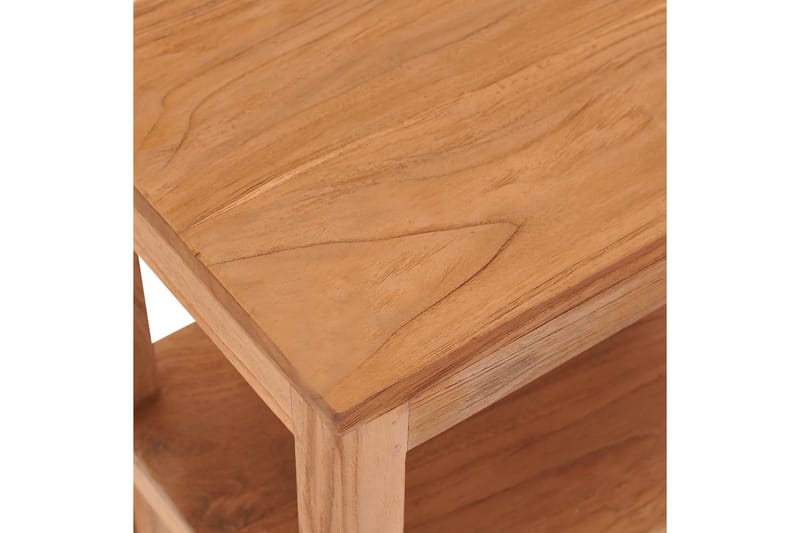 Nattbord 40x30x50 cm heltre teak - Brun - Møbler - Bord - Avlastningsbord - Sengebord & nattbord